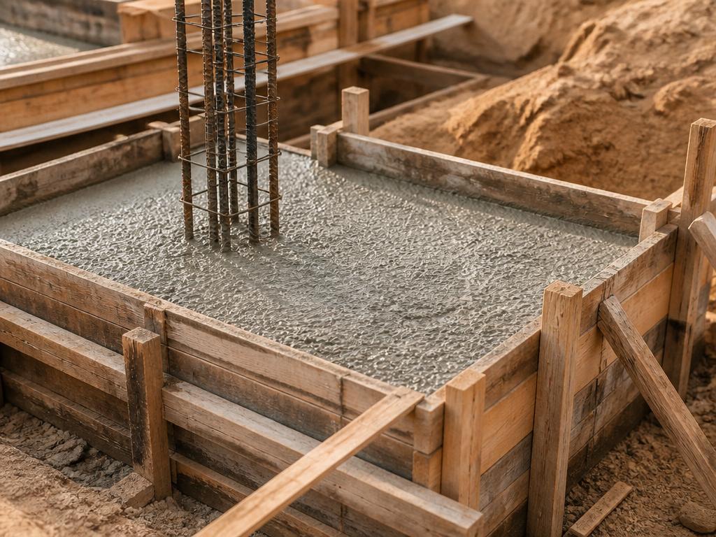 Obra de construcción general en ejecución